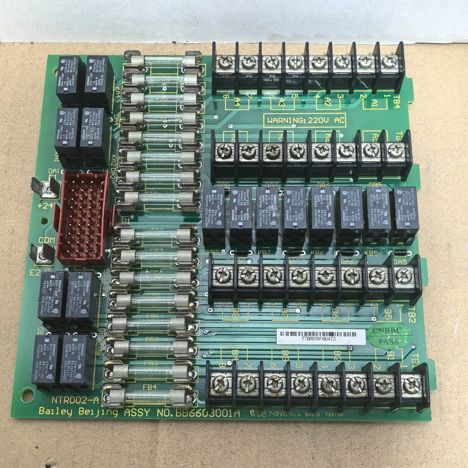 ABB Bailey Terminal Board NTRO02-A